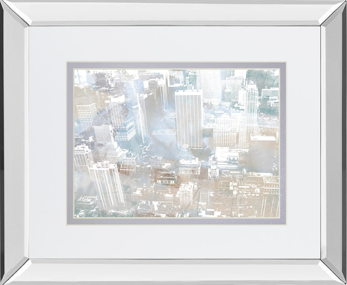 Empire View II Mirror Framed By DanMeneely - Silver