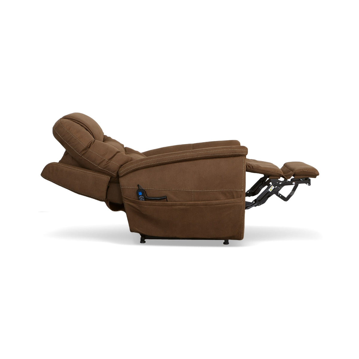 Flexsteel Shaw Power Lift Recliner with Power Headrest & Lumbar
