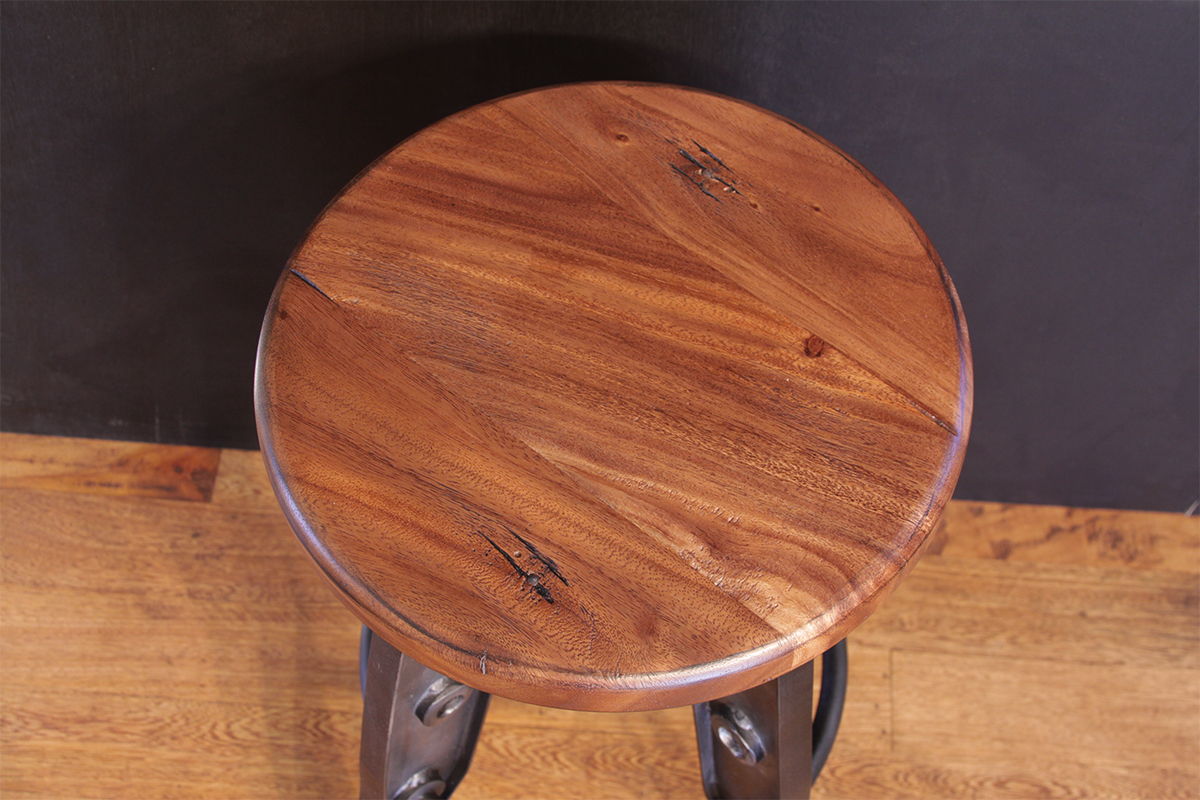 Parota - Stool - Cinnamon Brown