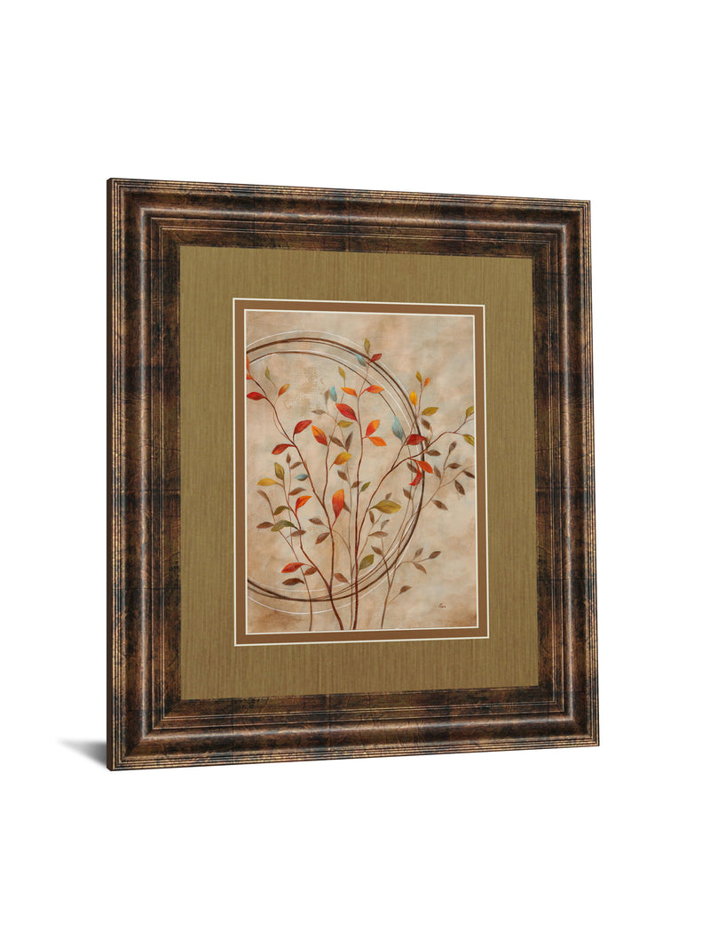 Autumn's Delight Il By Nan - Framed Print Wall Art - Light Brown