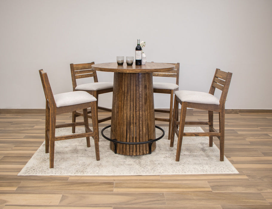 Tiza - 30" Barstool - Peanut Brown