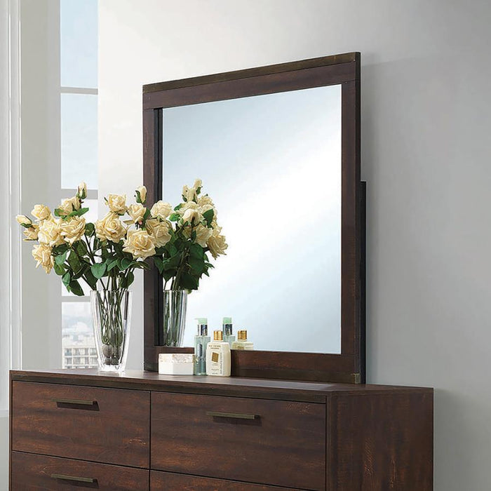 Edmonton - Dresser Mirror - Rustic Tobacco