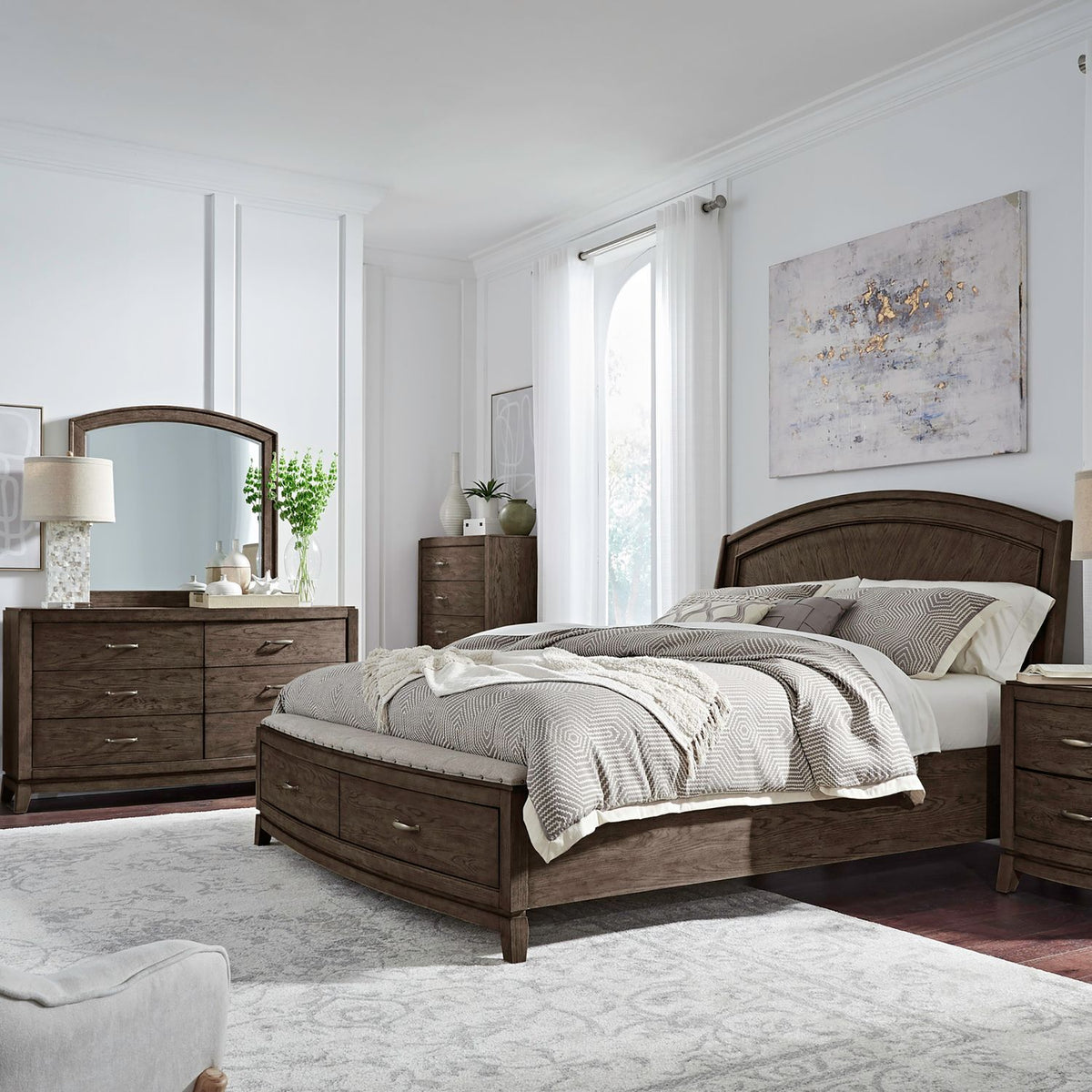 Avalon - Panel Bedroom Set