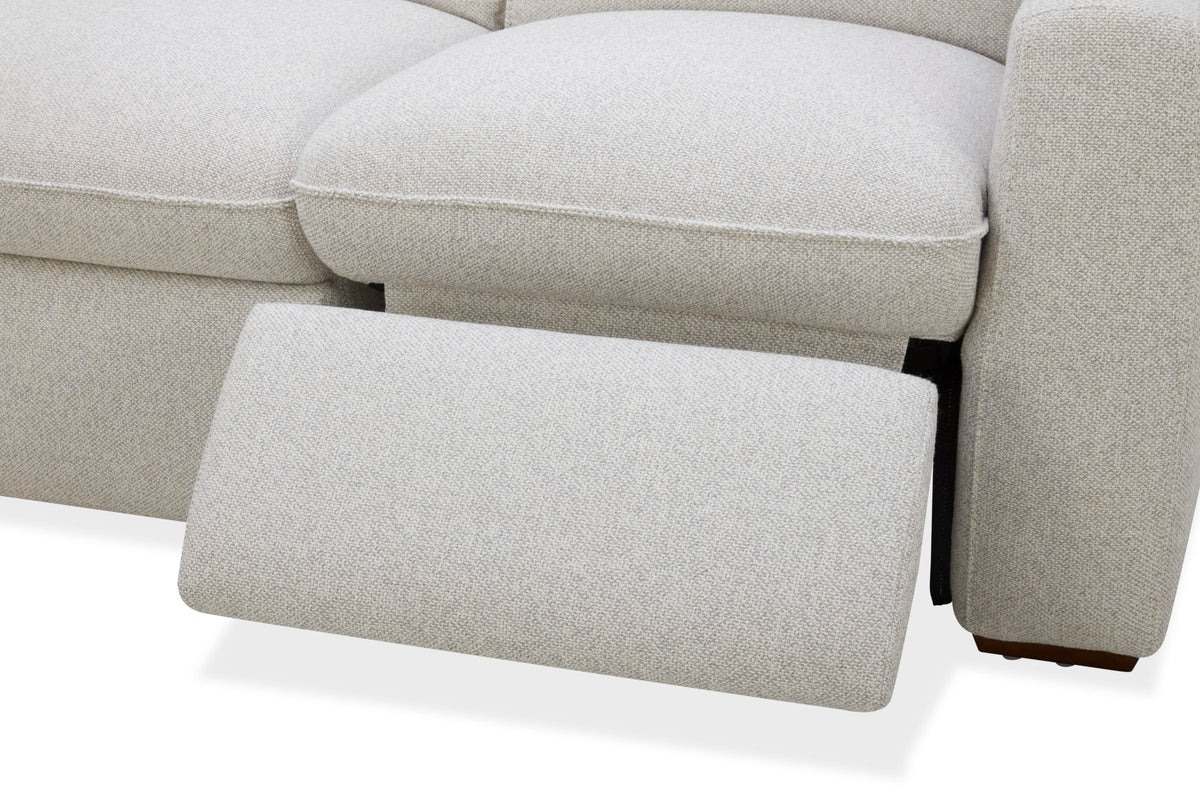 Flexsteel Ava Power Reclining Loveseat with Power Headrest & Lumbar