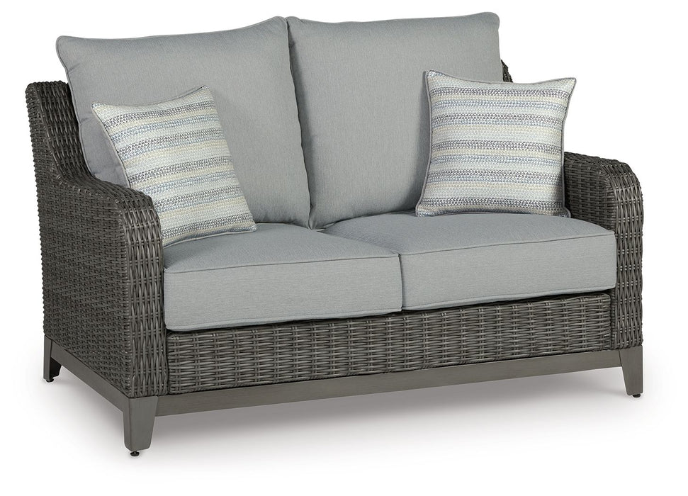 Elite Park - Loveseat w/Cushion - Gray