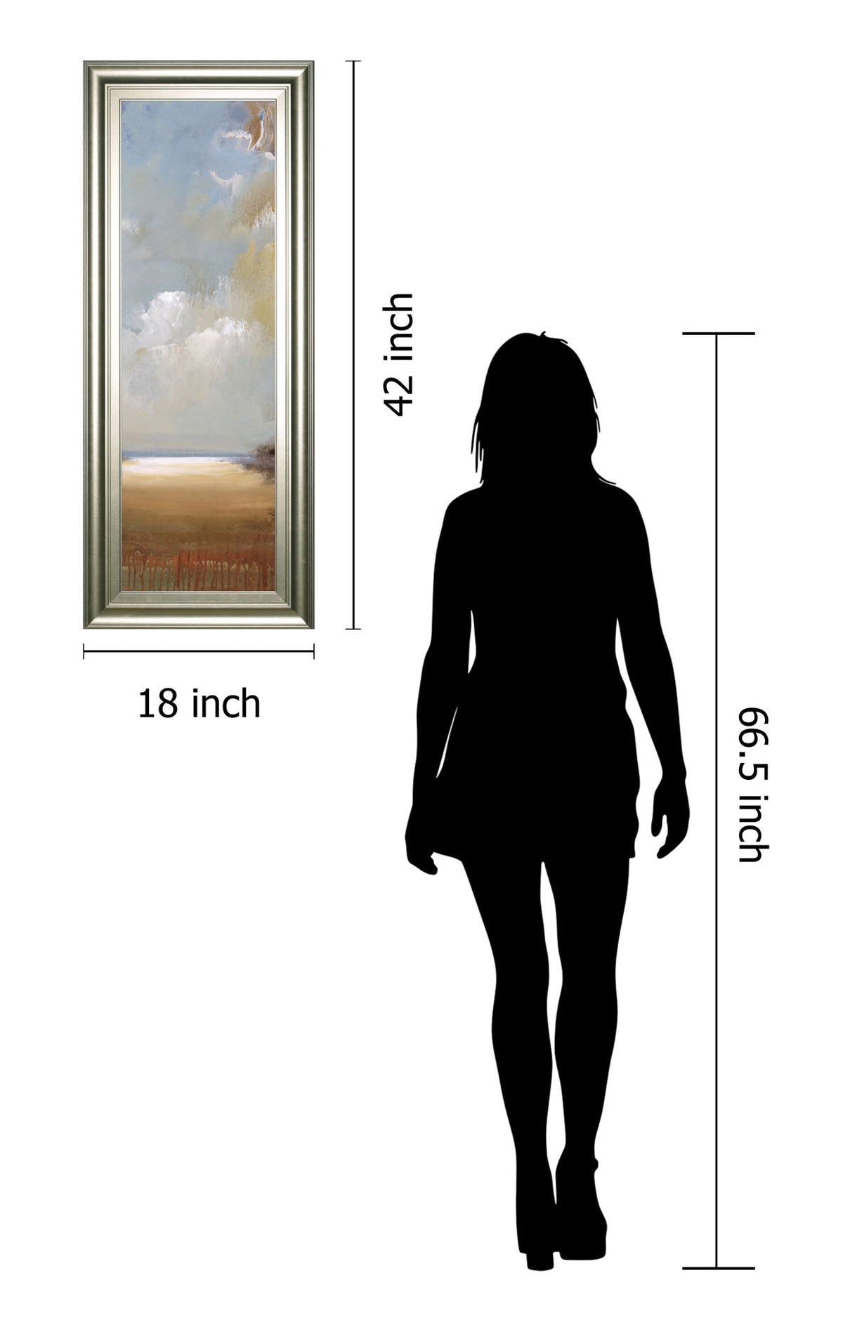Haven By Cat Tesla - Wall Art - Light Blue