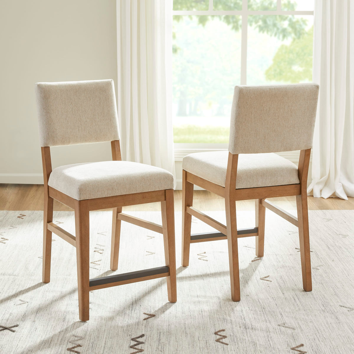 Flexsteel Millwork Pair of Counter Chairs