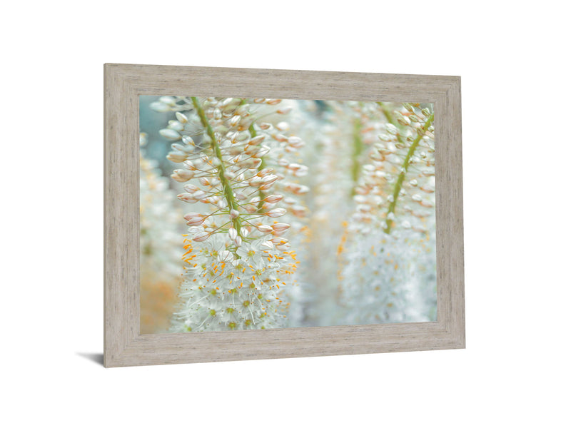 Whispering Blossoms - 28" x 34" Framed Wall Art - Beige