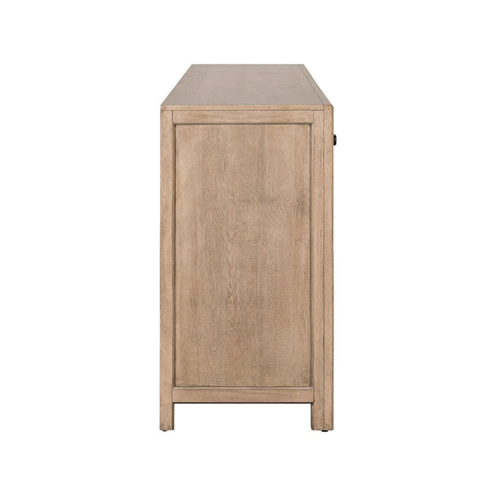 Proximity Place - 82" TV Console - Barley Buff