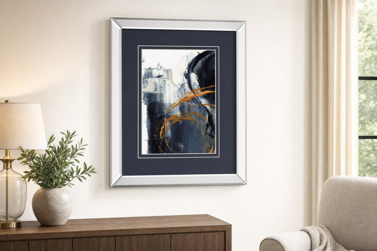 Orange Rind I By Ethan Harper - Dark Gray