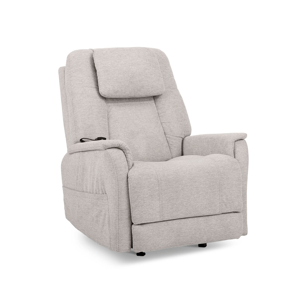 Flexsteel Zecliner Model 3+ Power Rocking Sleep Recliner with Power Headrest, Lumbar, Heat & Massage