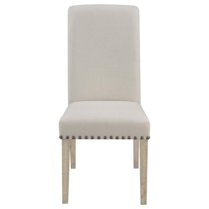 Salem - Fabric Upholstered Dining Side Chair (Set of 2) - Beige