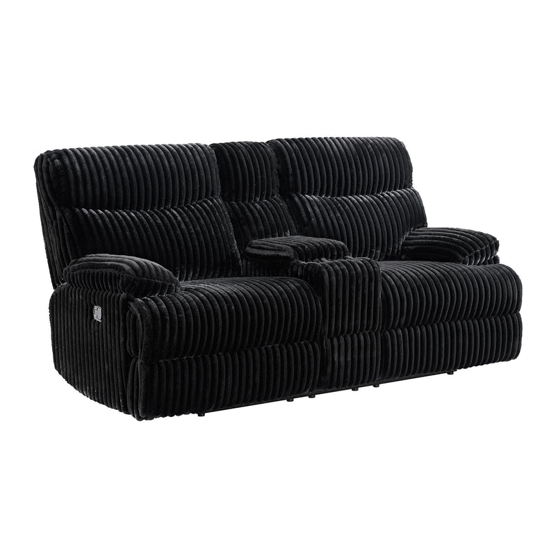 Admiral - Motion Loveseat With Console