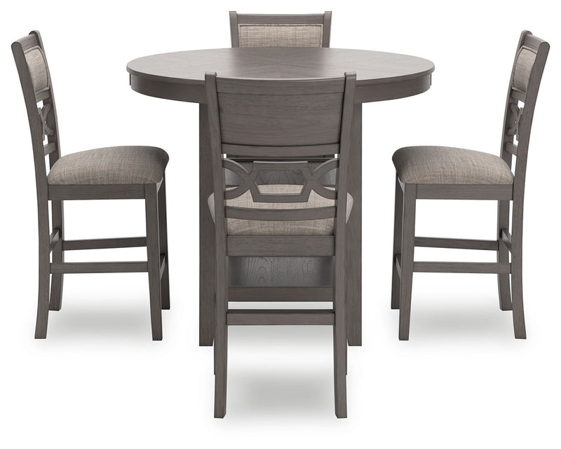 Wrenning - Drm Counter Table Set (Set of 5) - Gray