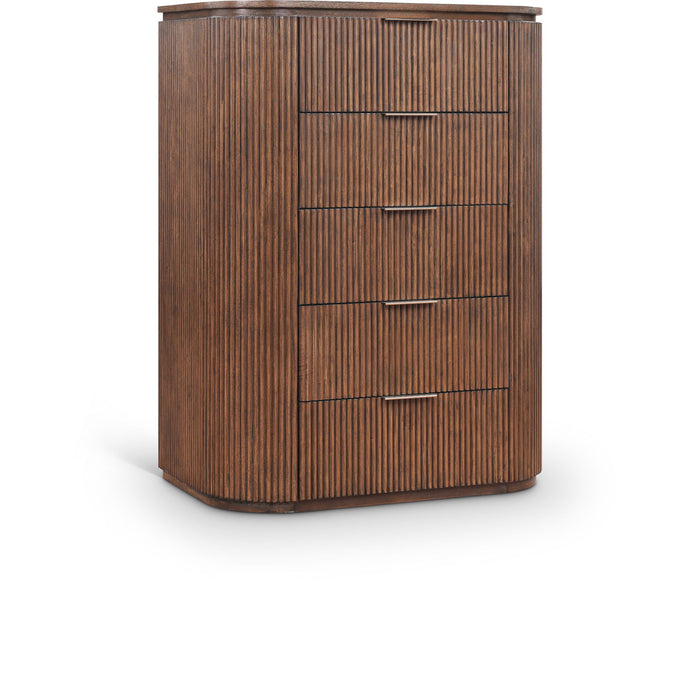 Astrid - Solid Wood And Oak Veneer Chest