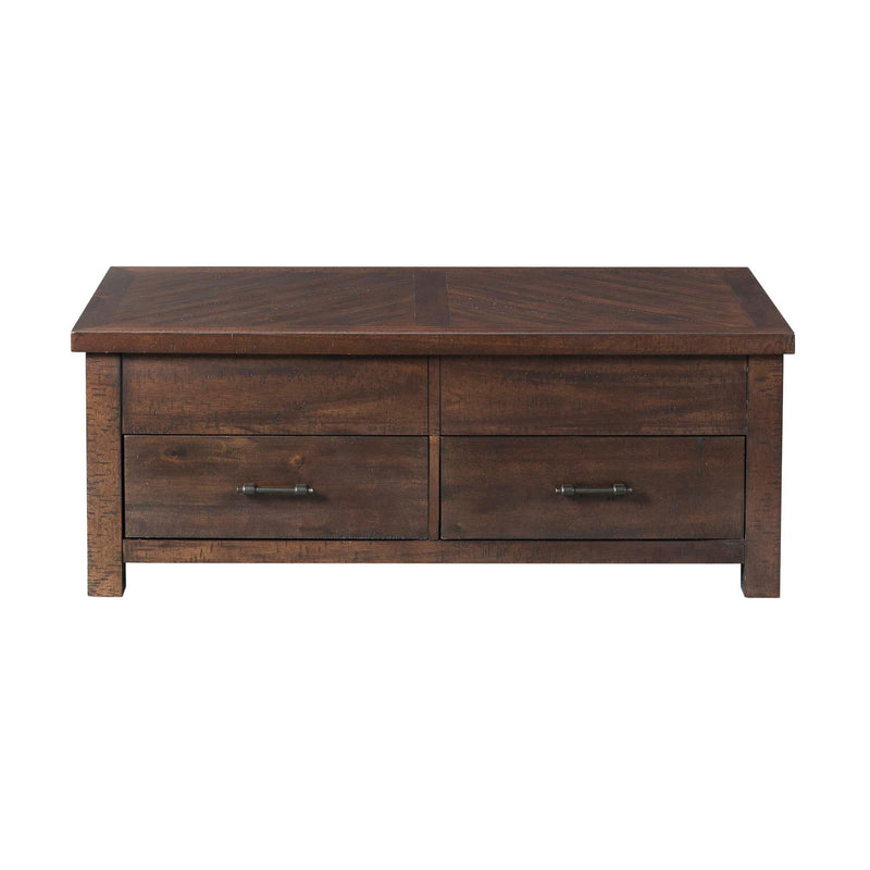 Jax - Lift Top Coffee Table - Dark Walnut