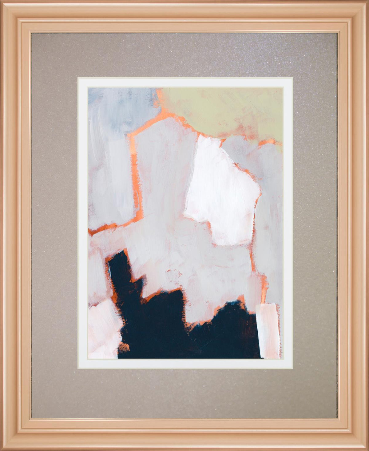 34x40 Raze I By Victoria Borges - Silver