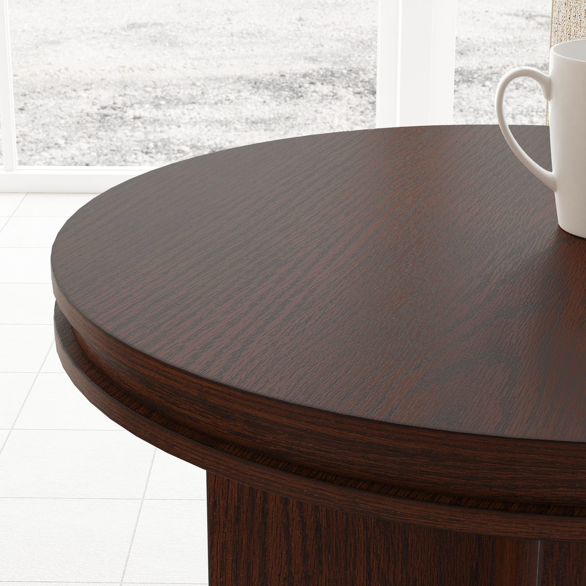 Flexsteel Waterfall Round Coffee Table
