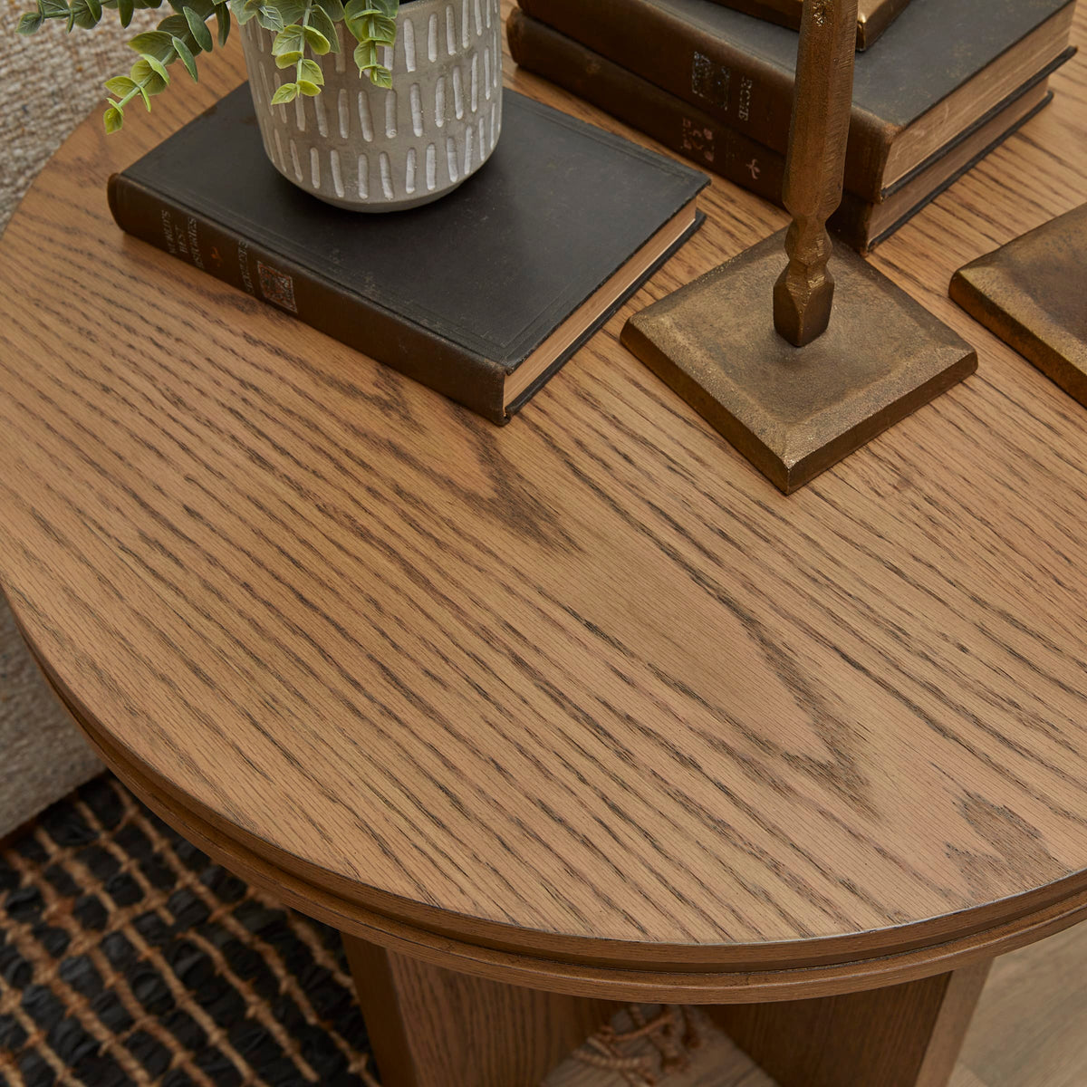 Flexsteel Waterfall Round End Table