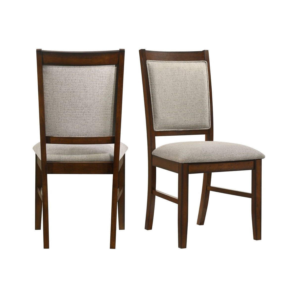 Portage - Dining Chair (Set of 2) - Brown / Beige