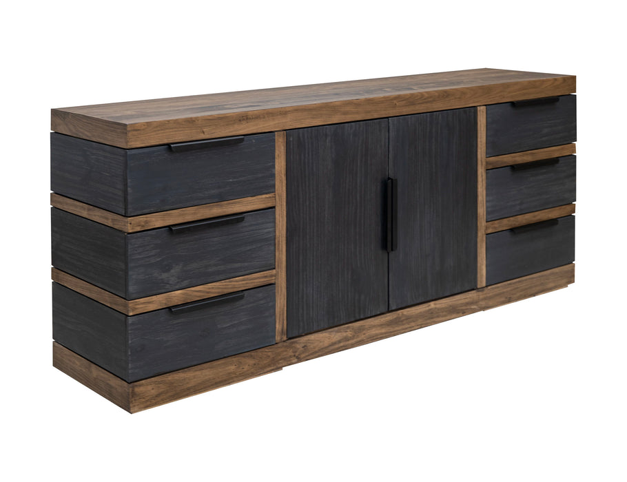 Tuxedo - Console - Satin Black / Brown