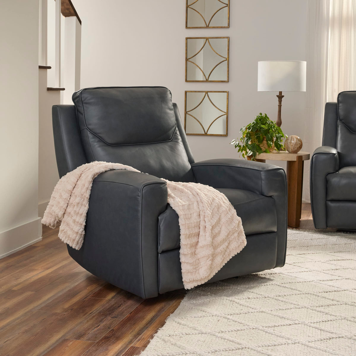 Flexsteel Argo Power Recliner w/ Power Headrest & Lumbar