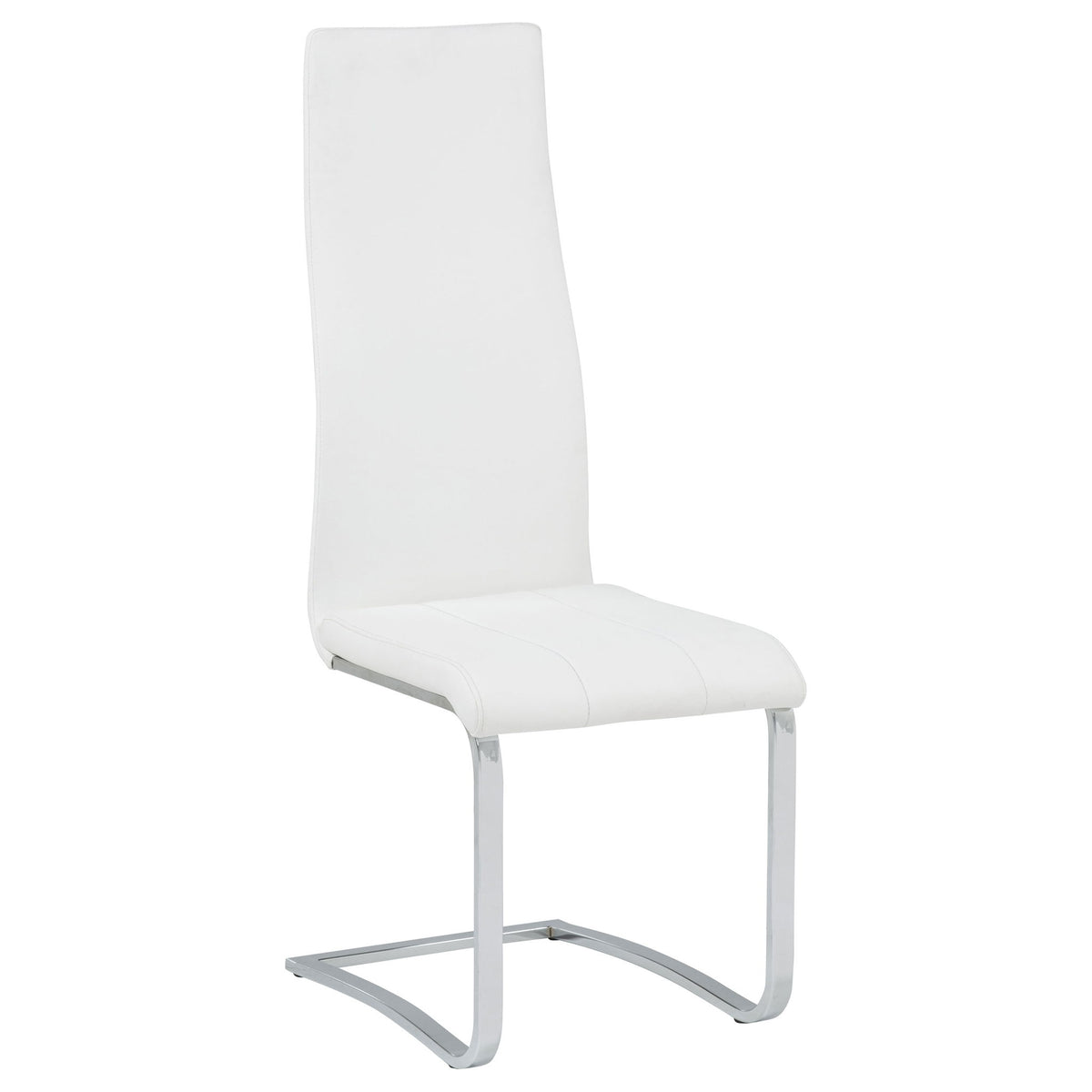 Montclair Upholstered Dining Side Chair White (Set of 4)