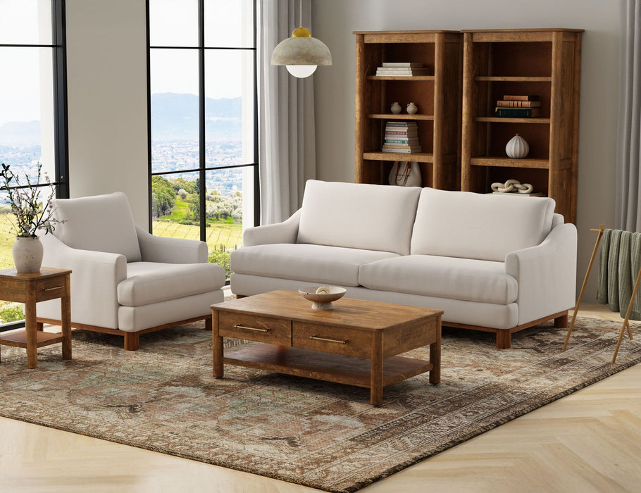 Olimpia - Loveseat - Towny Brown