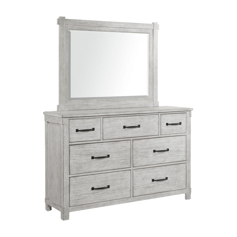 Scott - 7-Drawer Dresser With Mirror Set