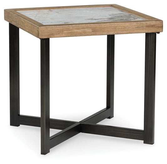 Montia - Square End Table - Multi