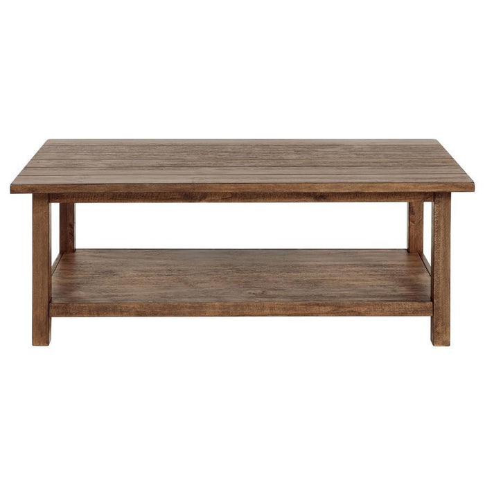 Payne - Wood Coffee Table with Shelf
