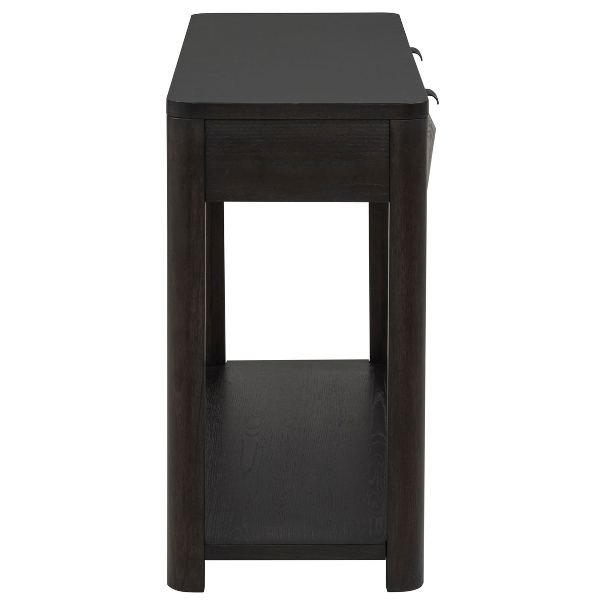 Marcelo Sofa Console Table with 2 Drawers and Shelf Coffee