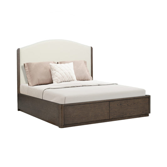 Flexsteel Athens Queen Upholstered Storage Bed
