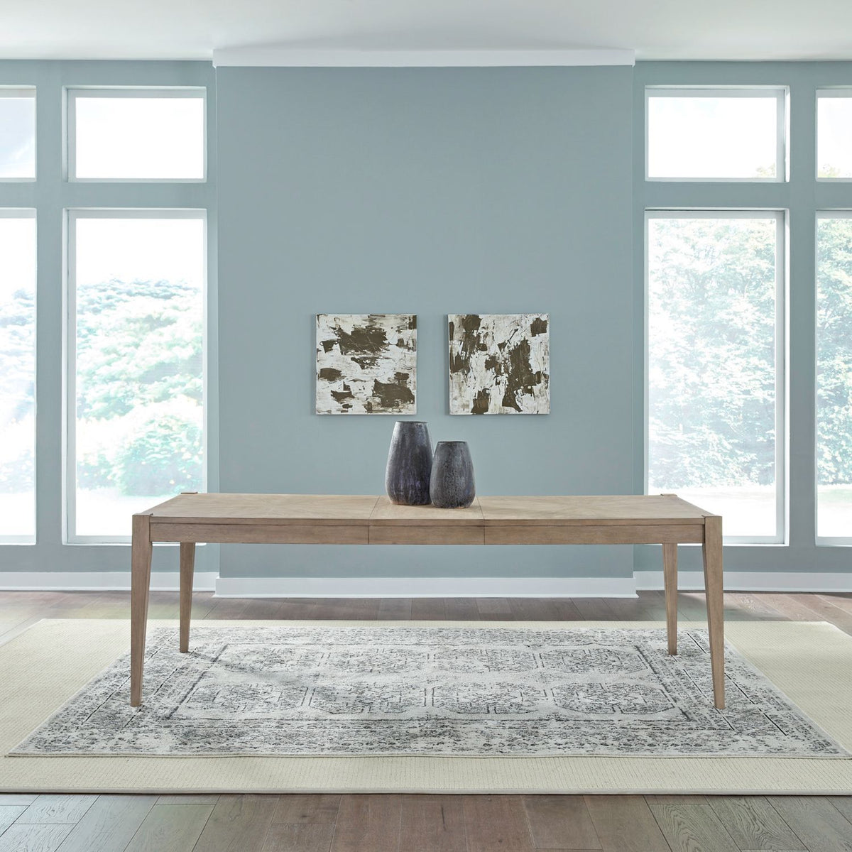 Brentwood - Rectangular Leg Table - Sandstone