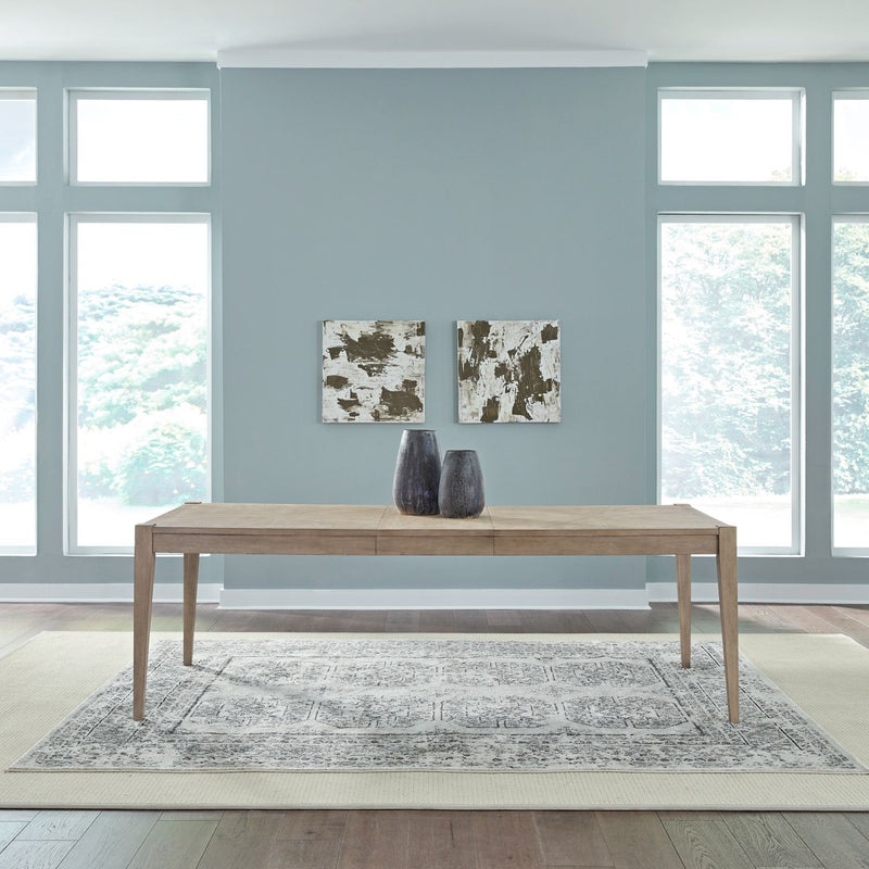 Brentwood - Rectangular Leg Table - Sandstone