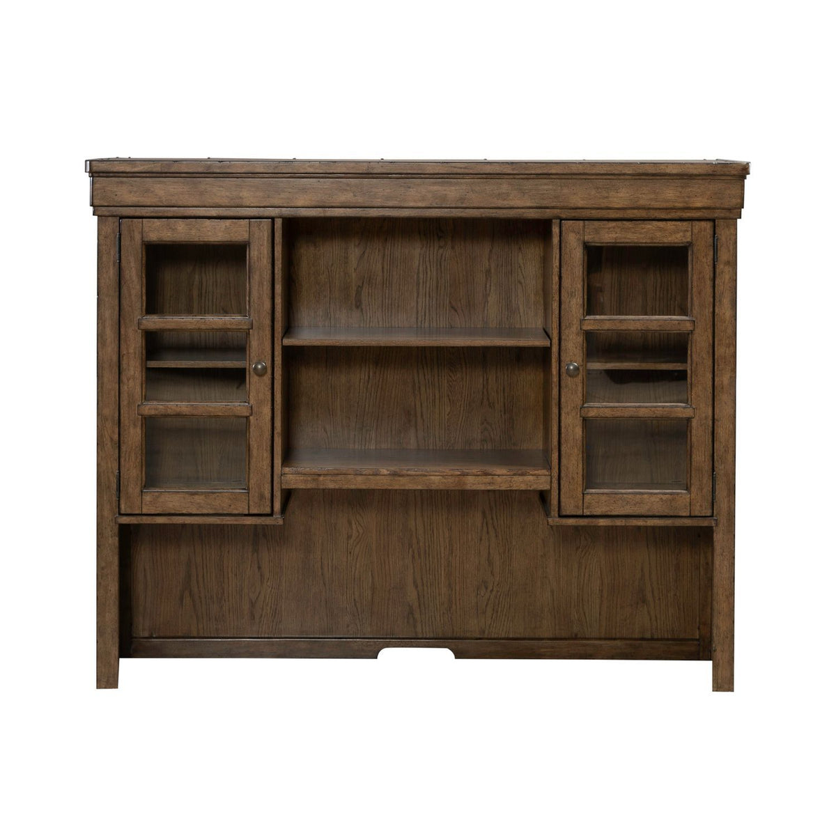 Carolina Park - Credenza Hutch - Amber Brown