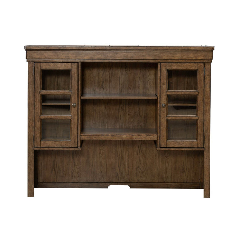 Carolina Park - Credenza Hutch - Amber Brown