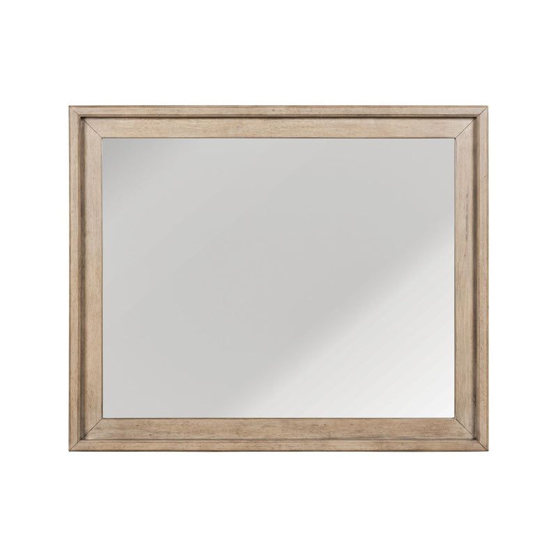 Proximity Place - Landscape Mirror - Barley Buff