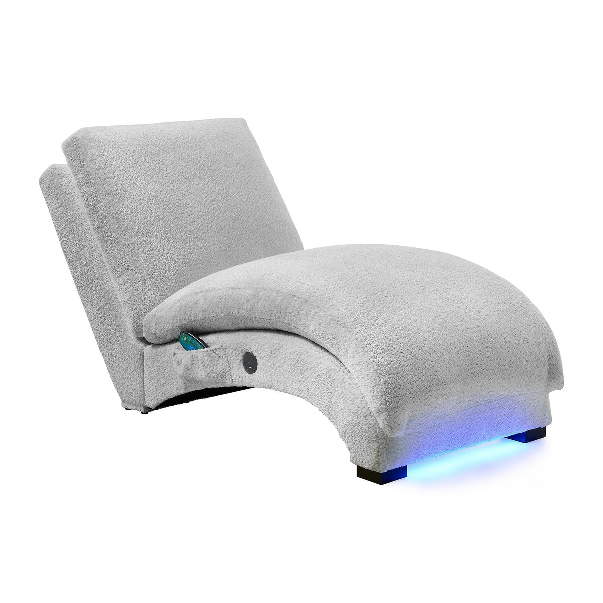 Nori - Chaise With Heat Massage, USBC, LED