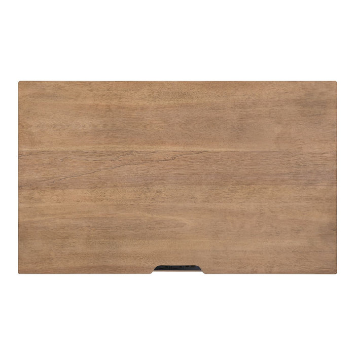 Haven Hills - Nightstand With Charging Station - Camel Beige