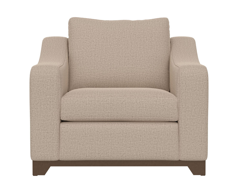 Natural Parota - Armchair - Capuccino Brown