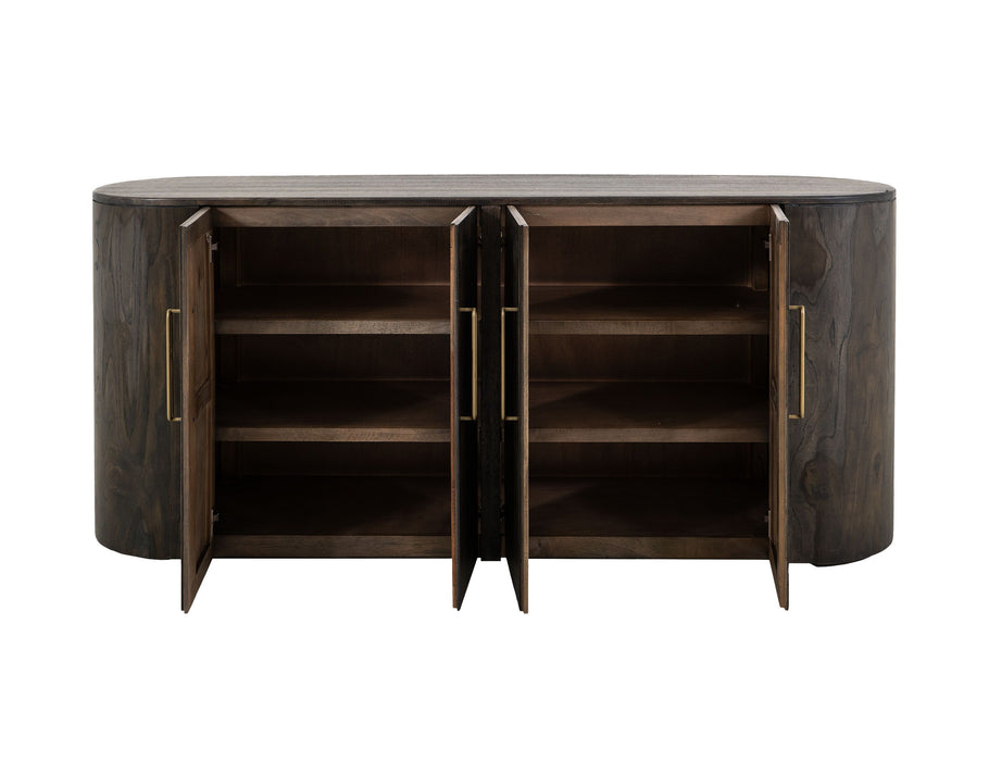 Balam - 4 Doors Console - Oil Black