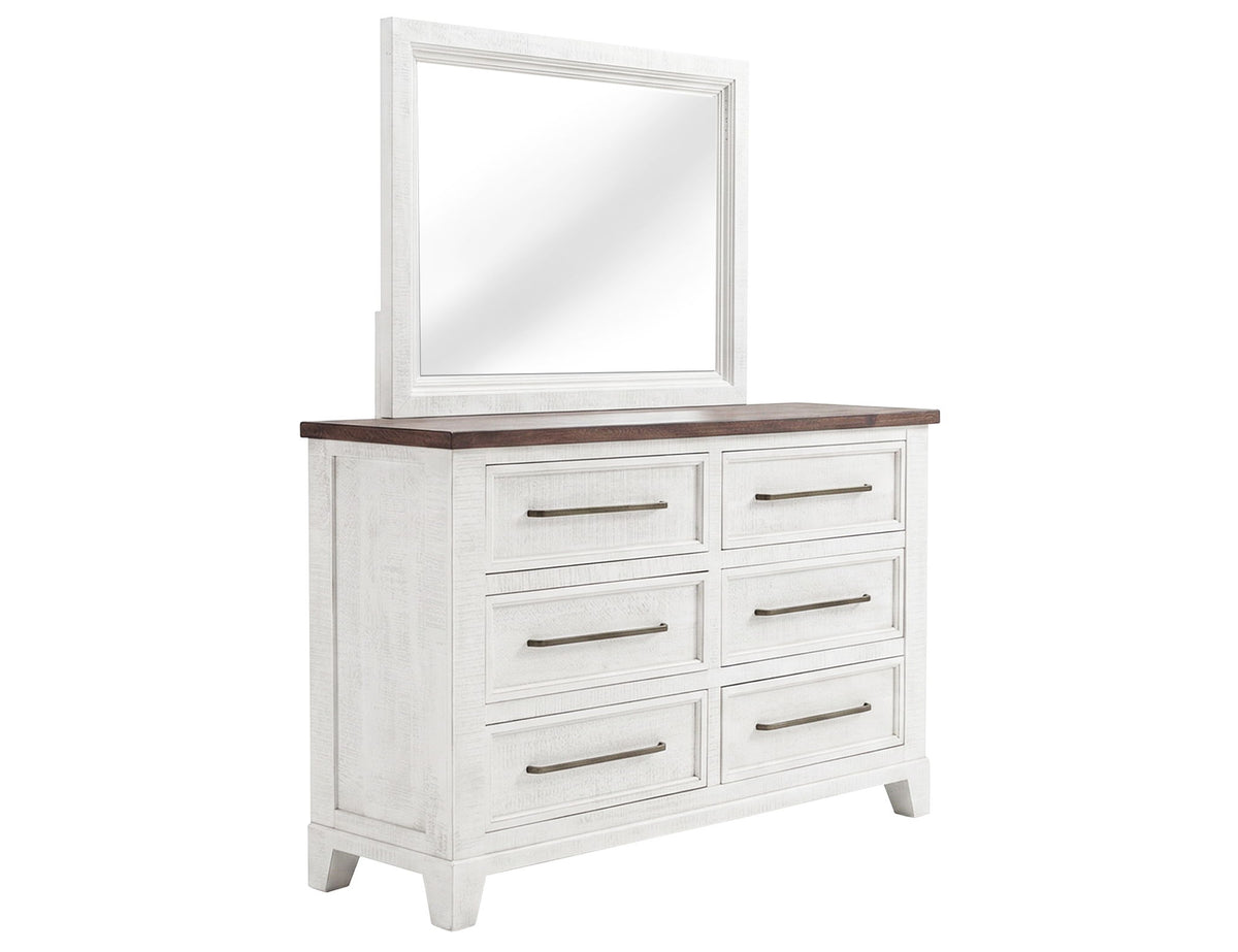 Stoa - Dresser - White / Brown