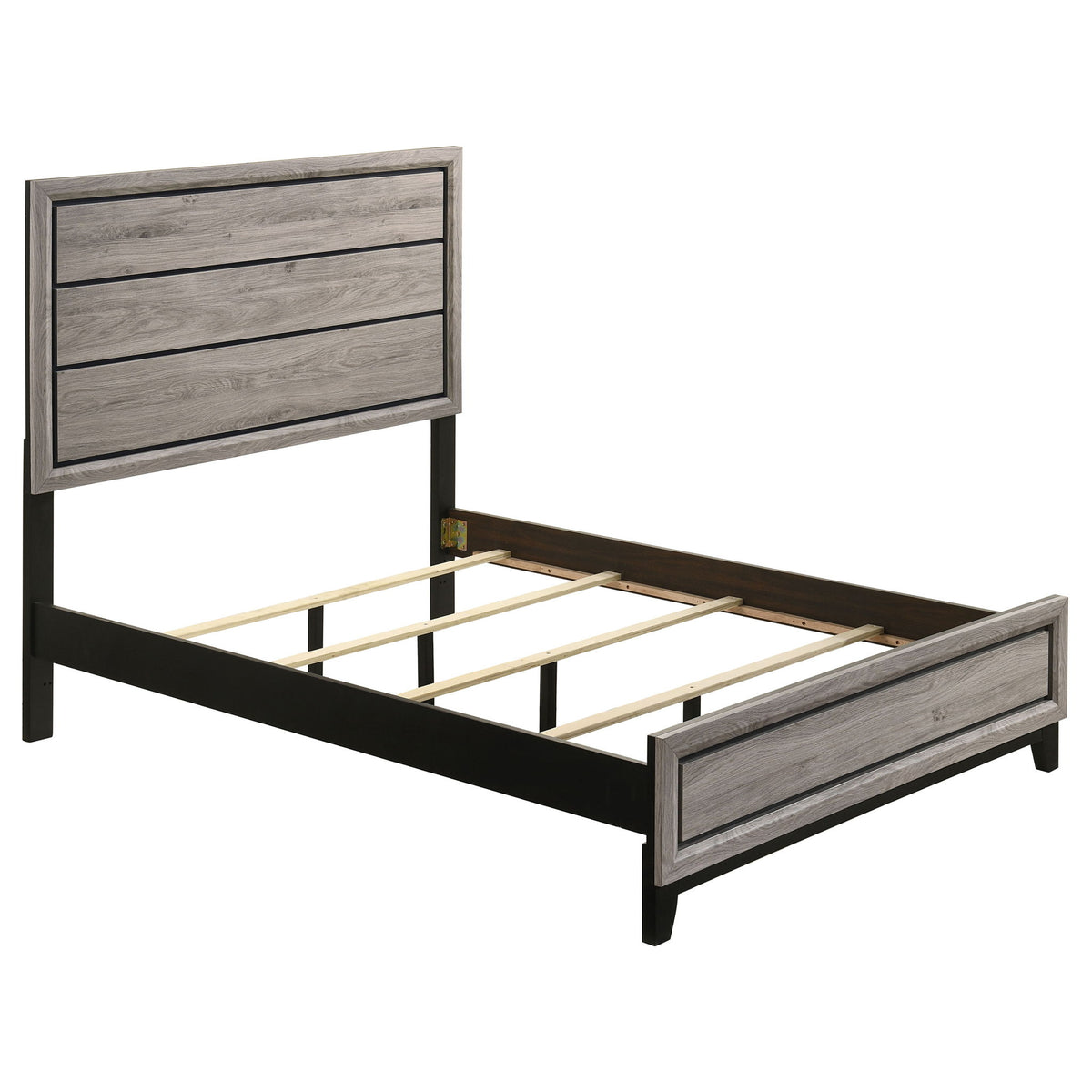 Watson Five-piece Full Bedroom Set Light Taupe