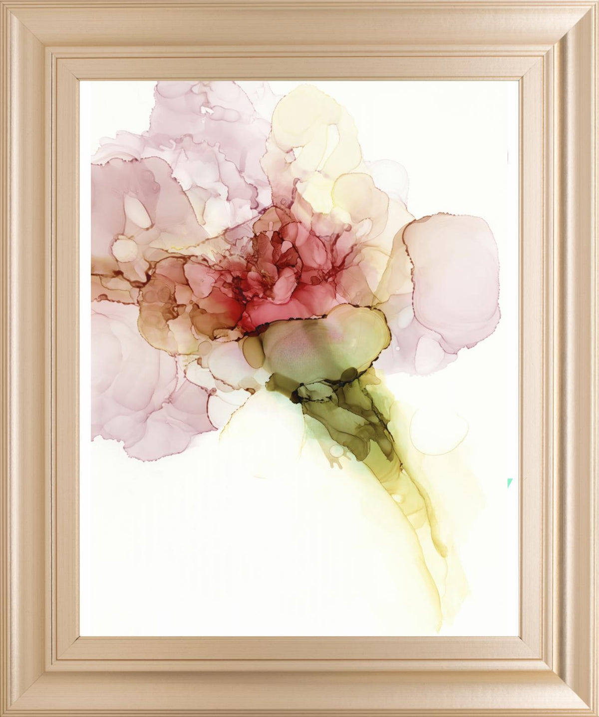 22x26 Flower Passion II By Jennifer Goldberger - White
