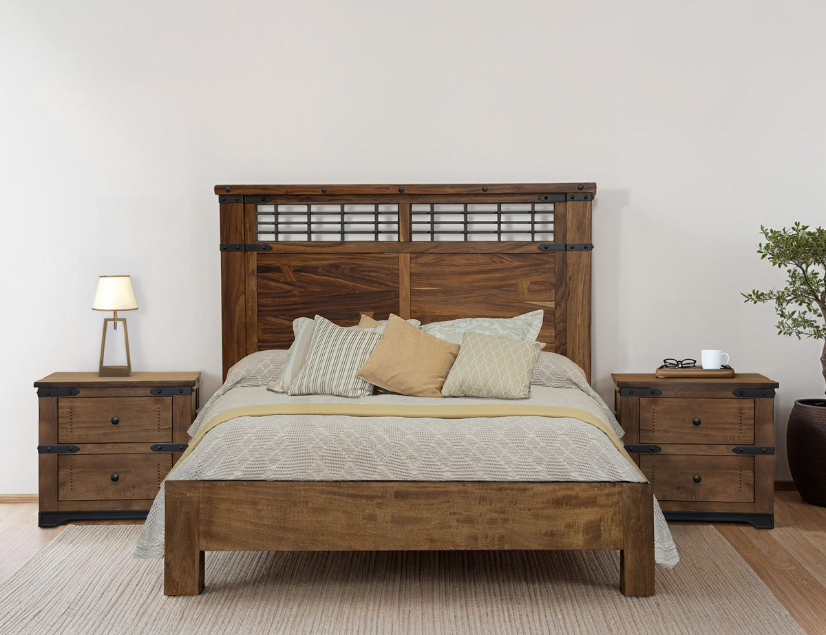 Parota - Nightstand - Cinnamon Brown