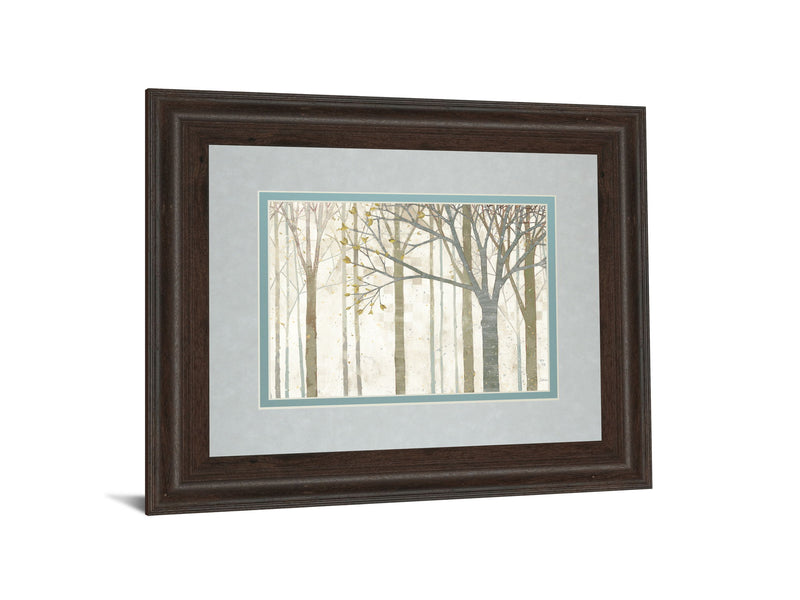 In Springtime No Border By Katherine Lowell - Framed Print Wall Art - Beige