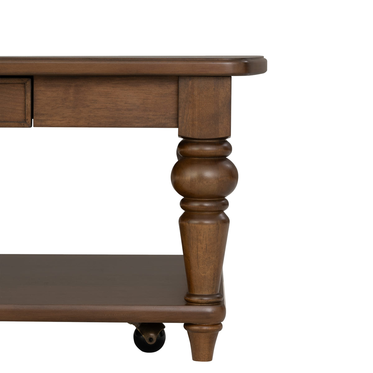 Flexsteel Bellevue Rectangular Coffee Table with Casters