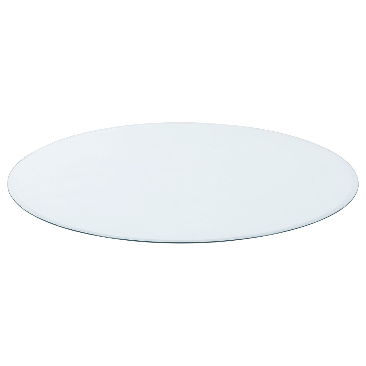 Glass Tops 48-inch 6mm Round Clear Tempered Glass Top