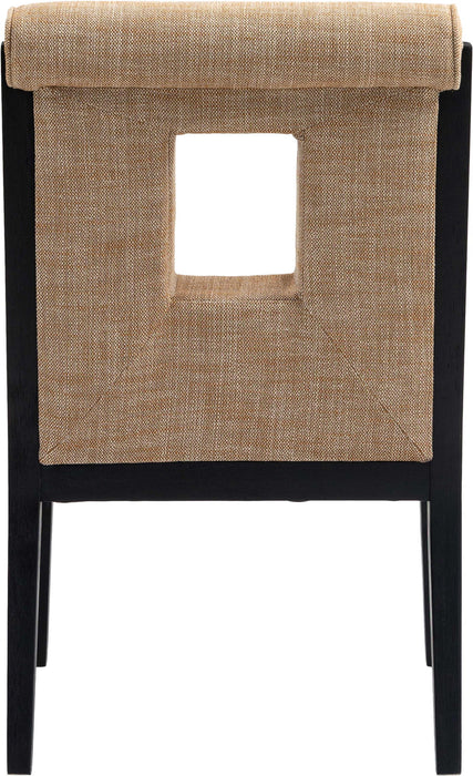 Gwendolyn - Dining Arm Chair With Black Frame